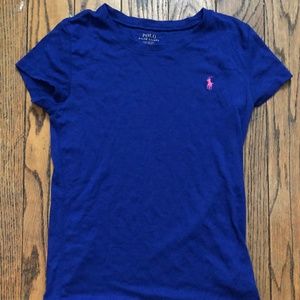 Blue Polo by Ralph Lauren Youth Girls T Shirt